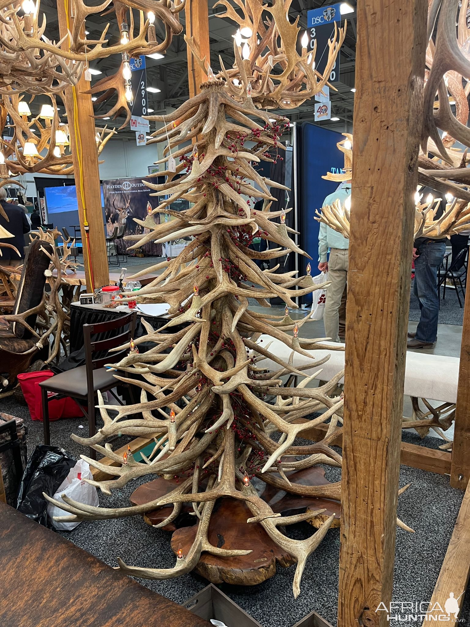 Antler Christmas Tree