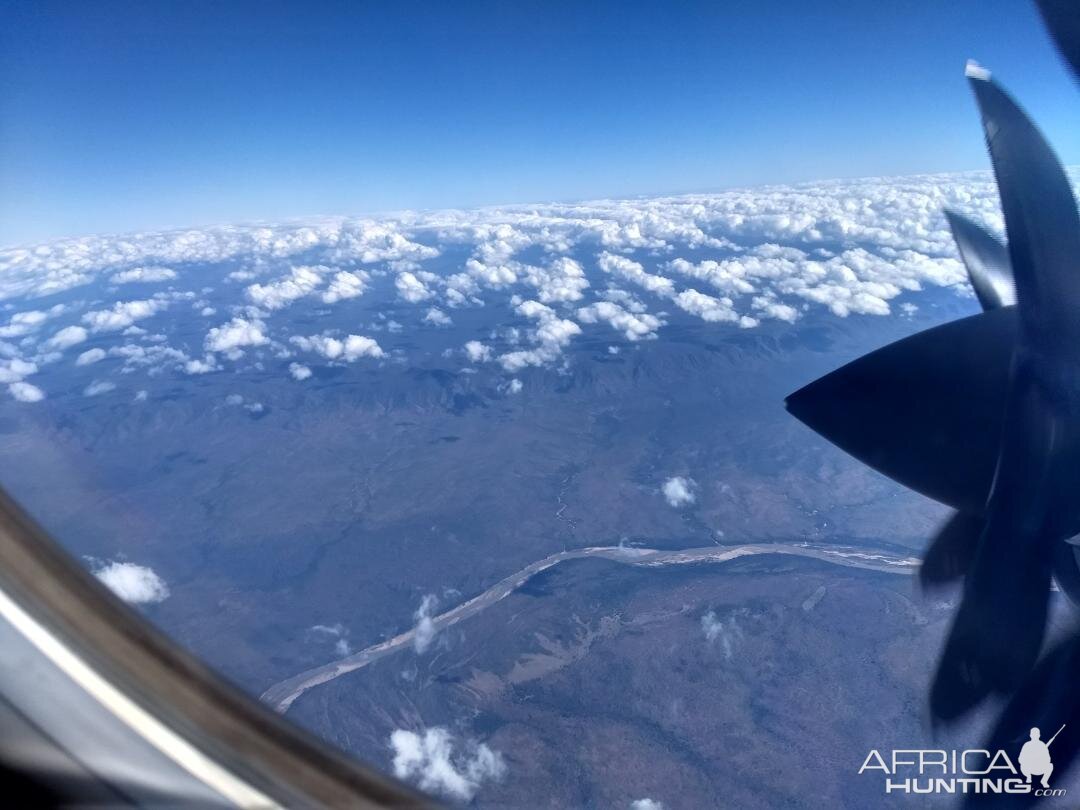 Arial View of Zambia