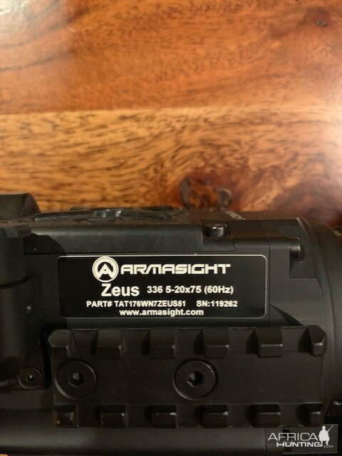 Armasight Zeus Thermal Scope