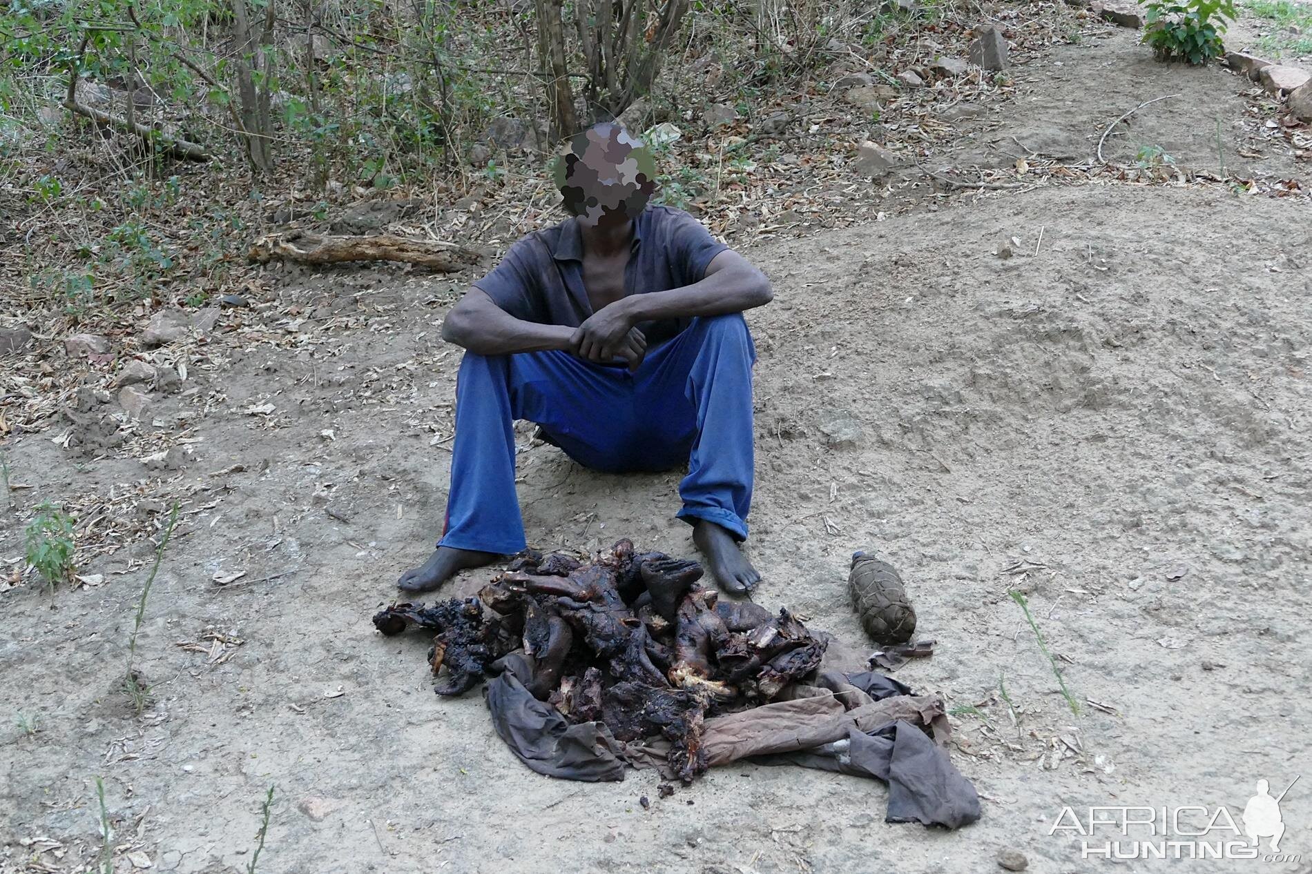 Arresting of a poacher