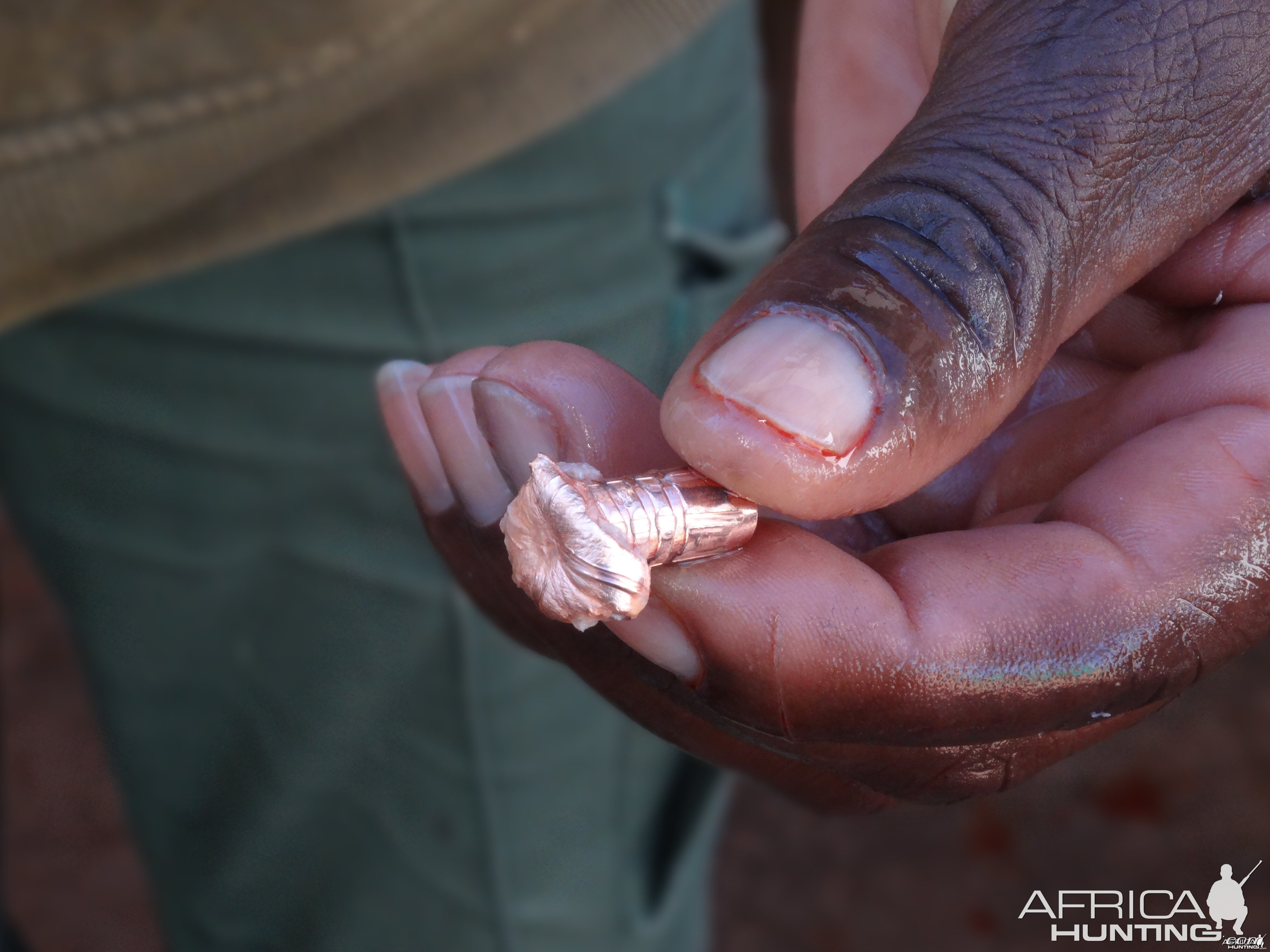 Barnes 180gr TSX from oryx in Matheus's hand