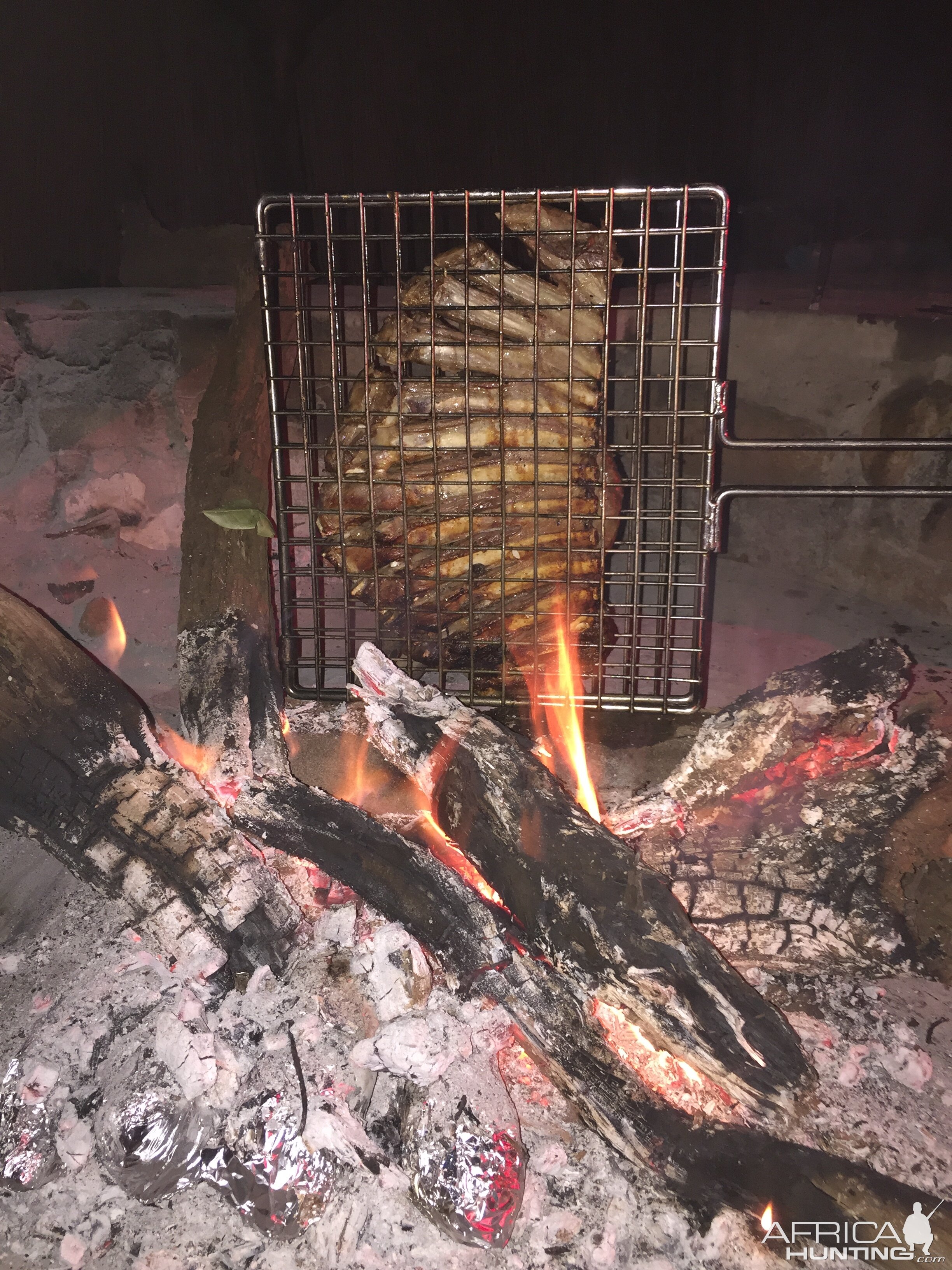 Best of the Best Barbeques in Africa - Lamb's on open coals