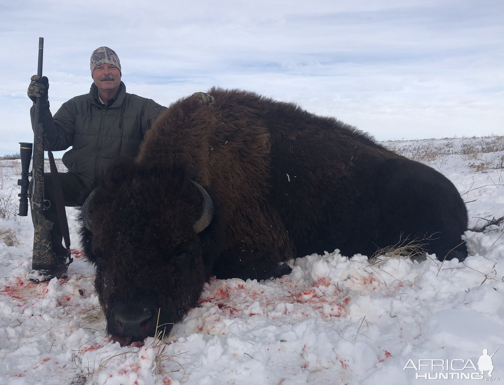 Bison Hunt Oglala Sioux Reservation South Dakota