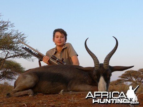 Black Springbok hunt with Wintershoek Johnny Vivier Safaris