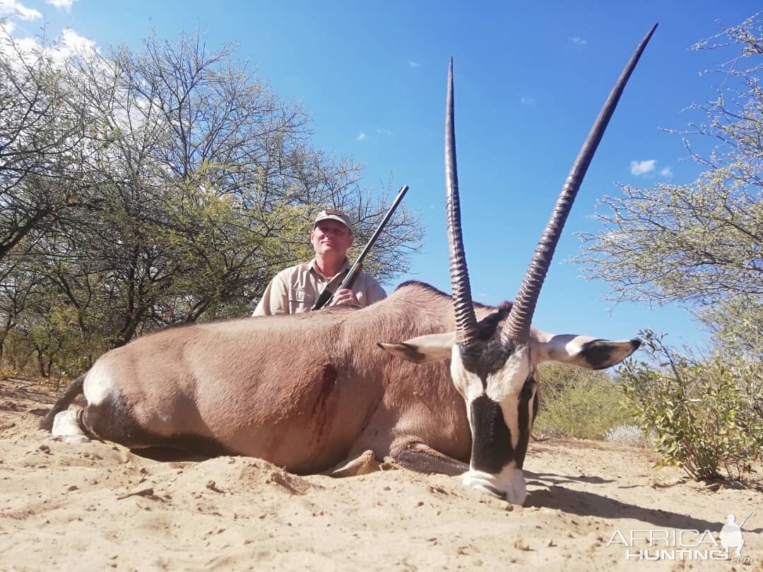 Botswana Hunt Gemsbok