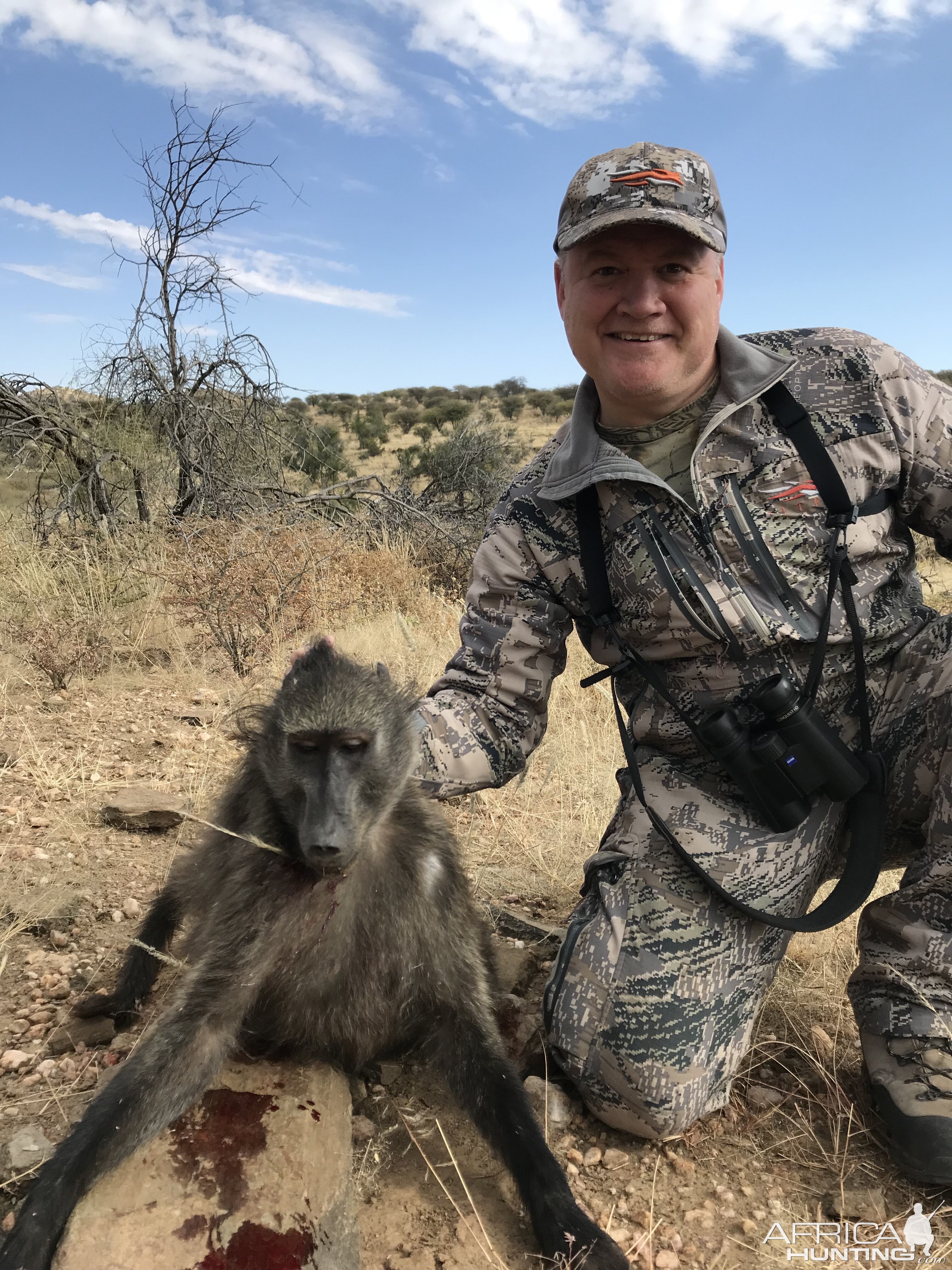 Bow Hunt Baboon in Namibia