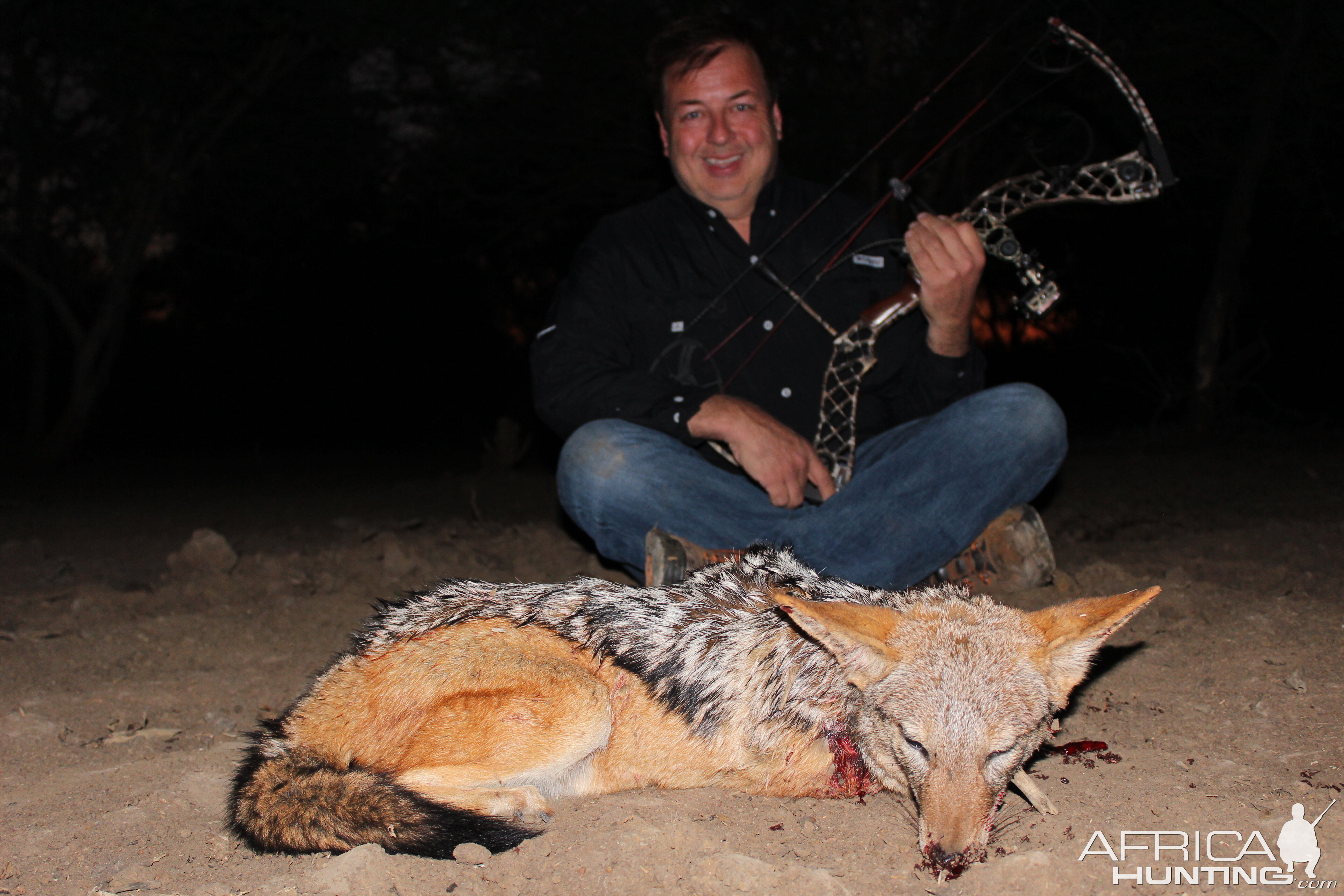 Bow Hunt Jackal in South Africa