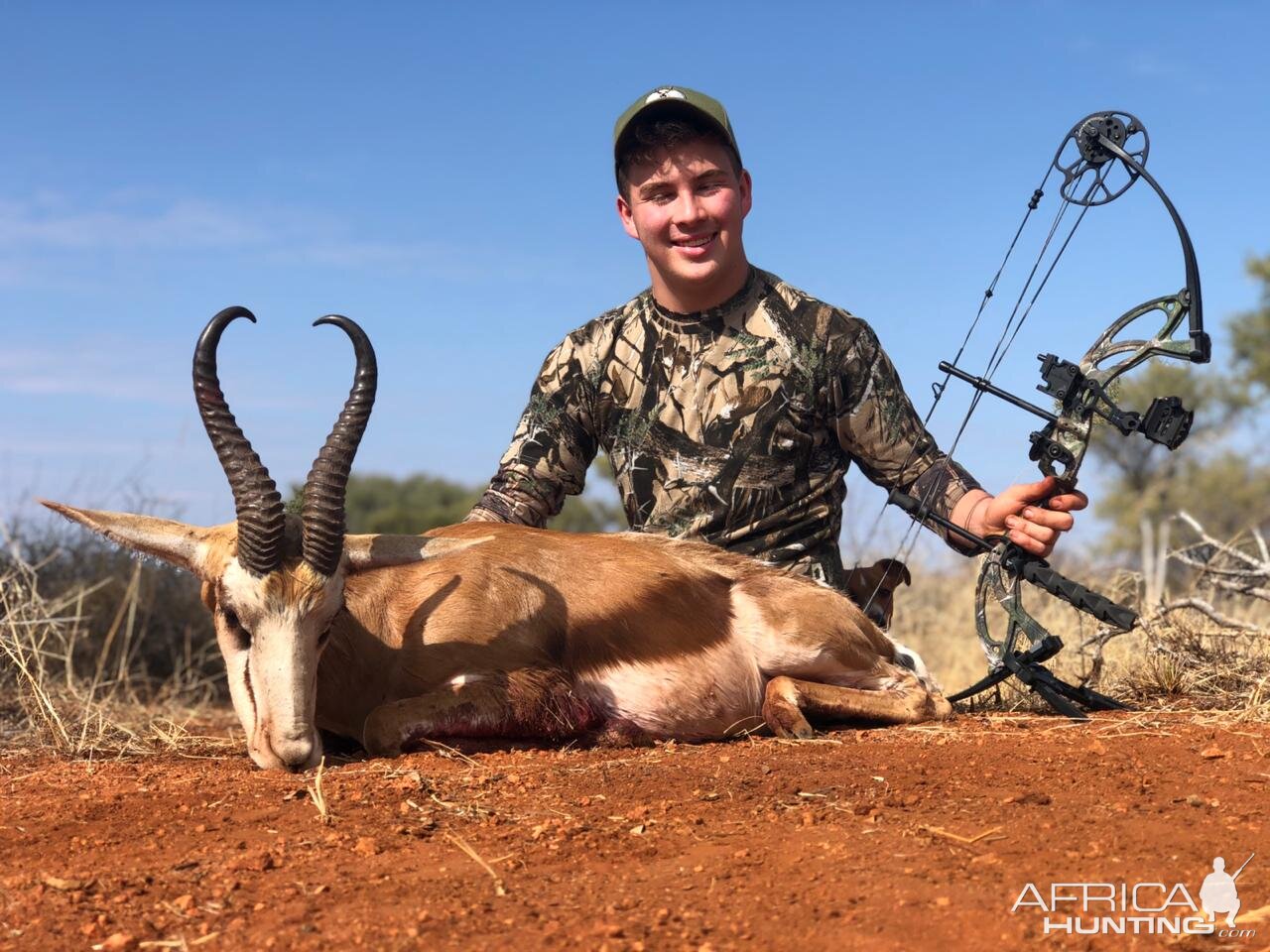 Bow Hunting Springbok in South Africa