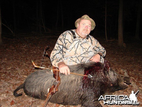 Bowhunting Boar