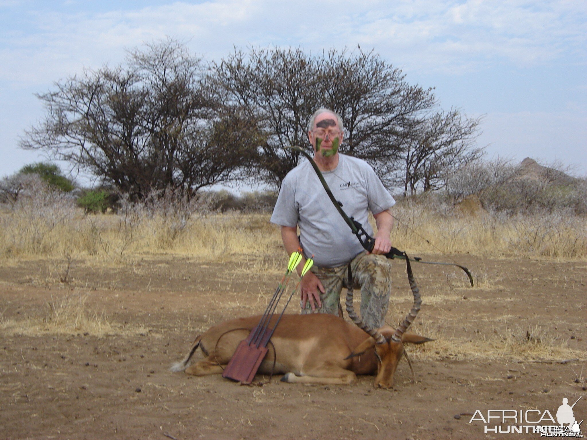 Bowhunting Impala in Namibia