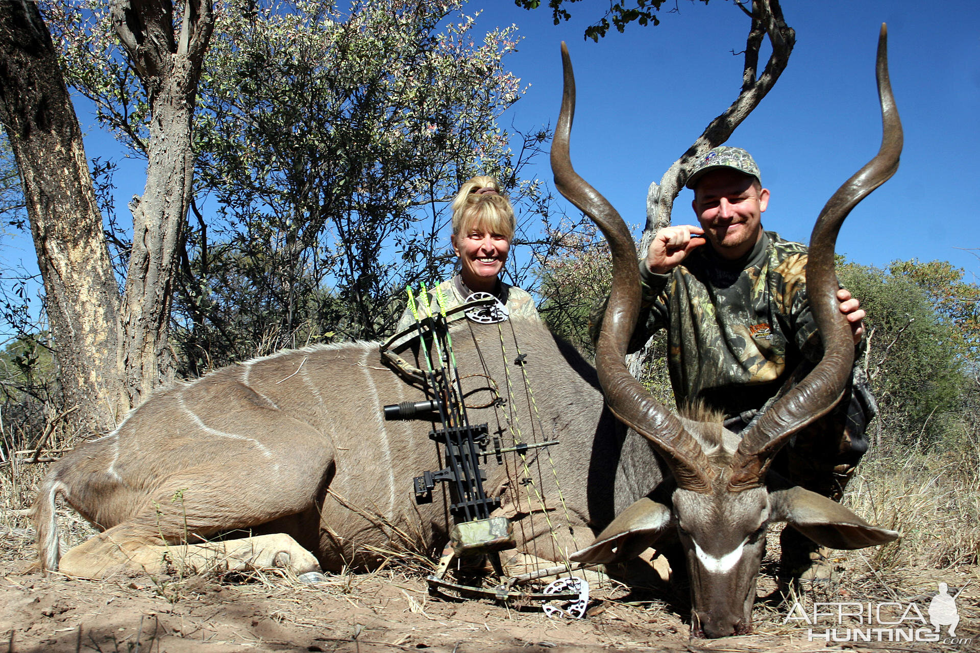 Bowhunting Kudu