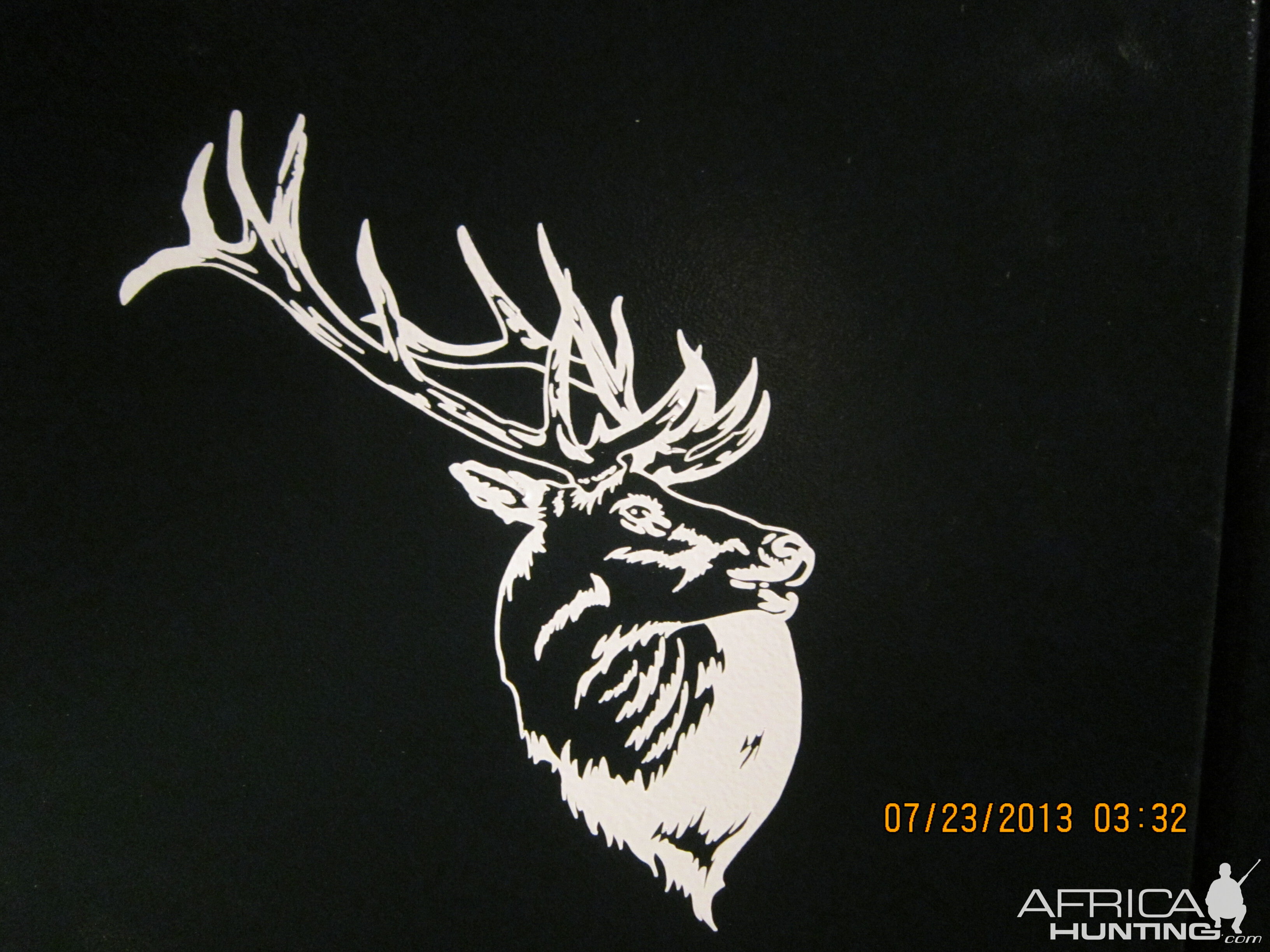 Bugling Elk Decal Stickers | AfricaHunting.com