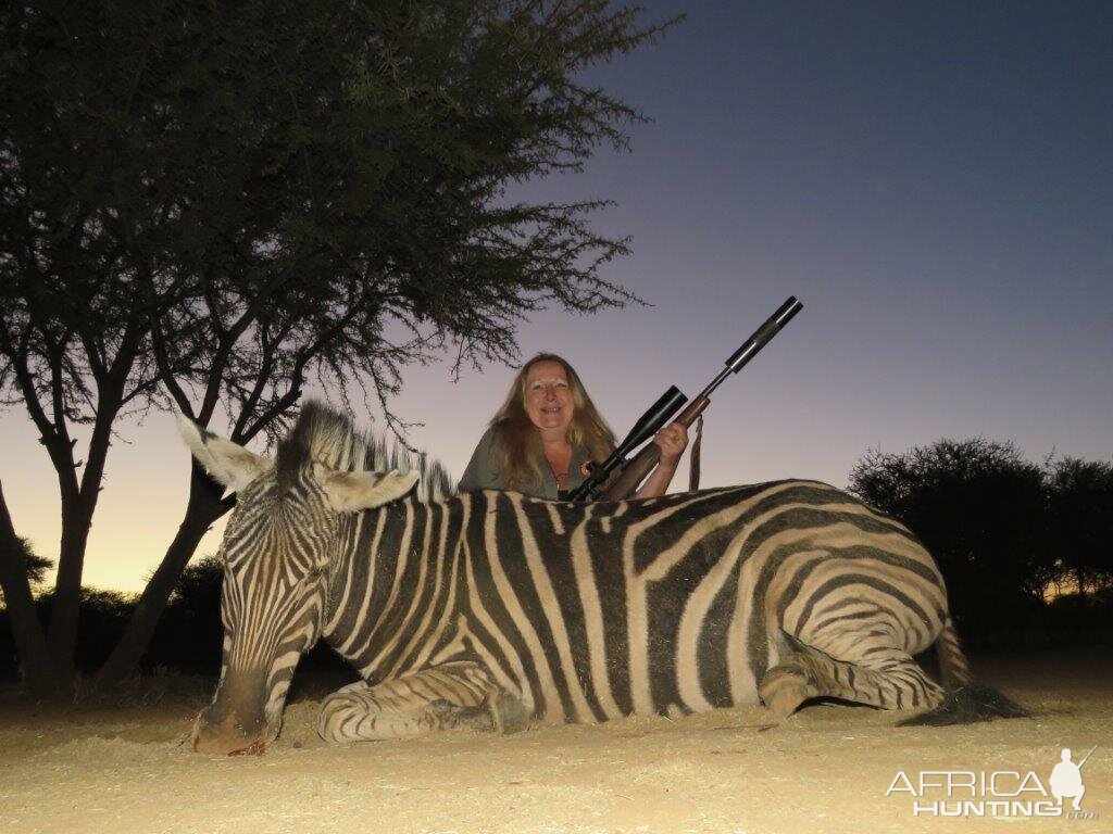 Burchell's Plain Zebra Hunt in South Africa