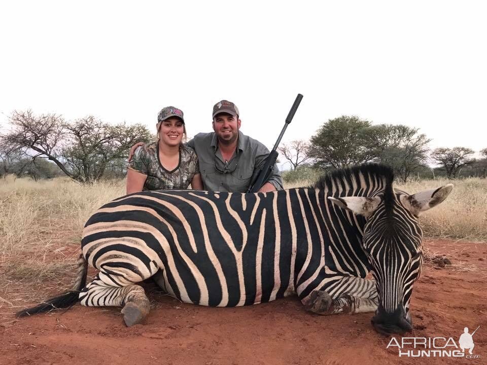 Burchell's Plain Zebra South Africa Hunt