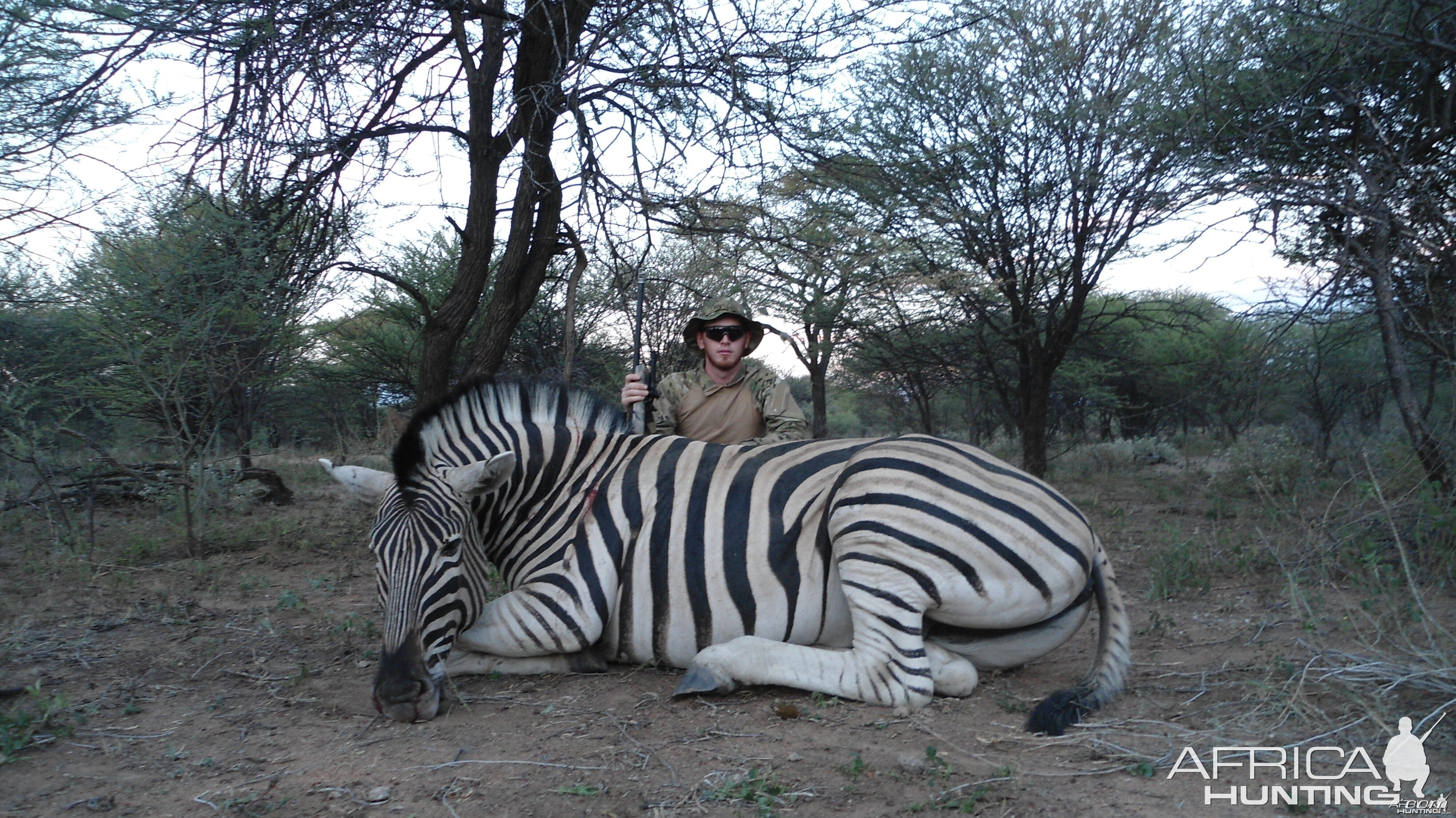 Burchell's Zebra hunted with Ozondjahe Hunting Safaris in Namibia