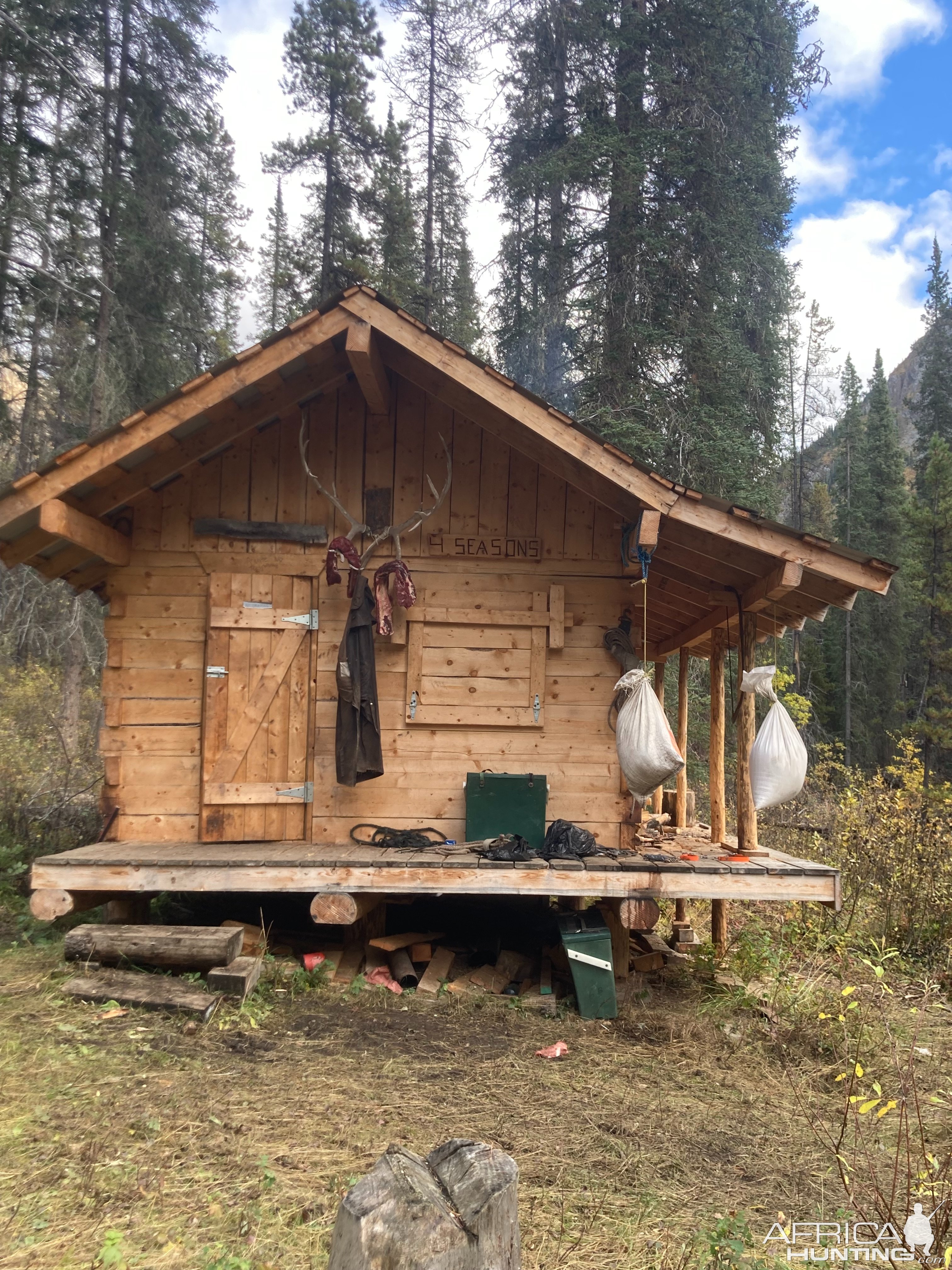 Cabin British Columbia Mountains Canada