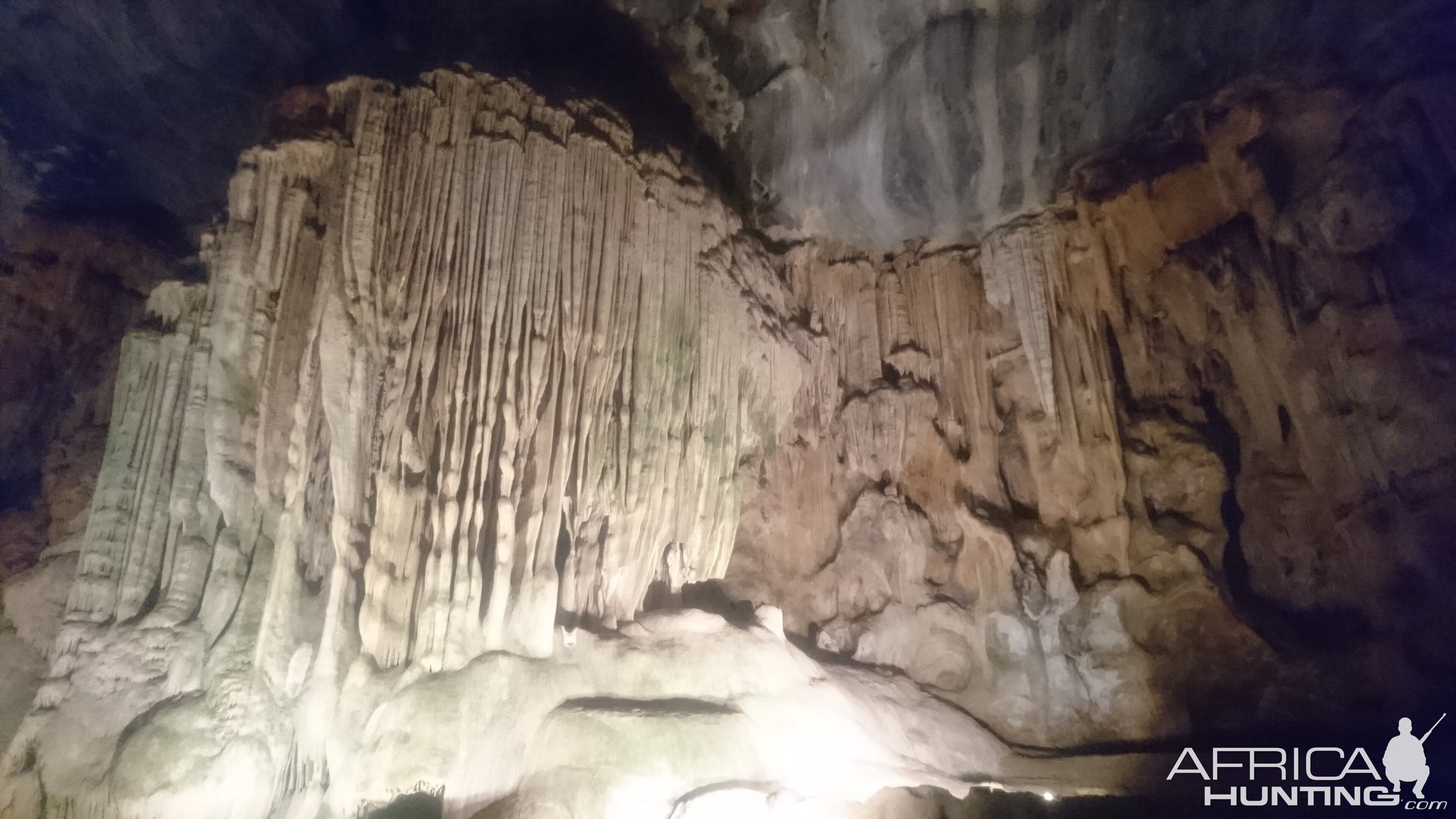 Cango caves via Oudtshoorn South Africa