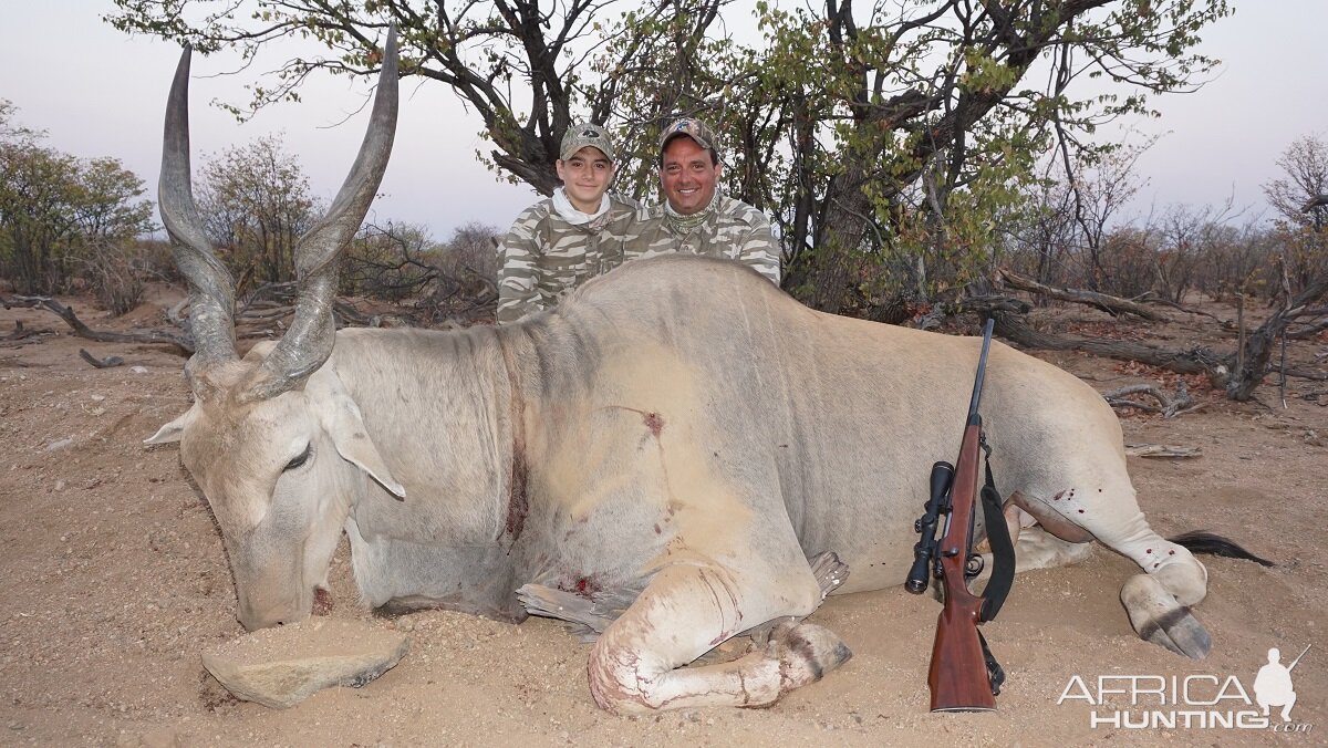 Cape Eland Hunt Namibia