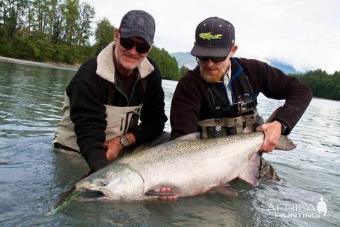 Chinook Fishing British Columbia