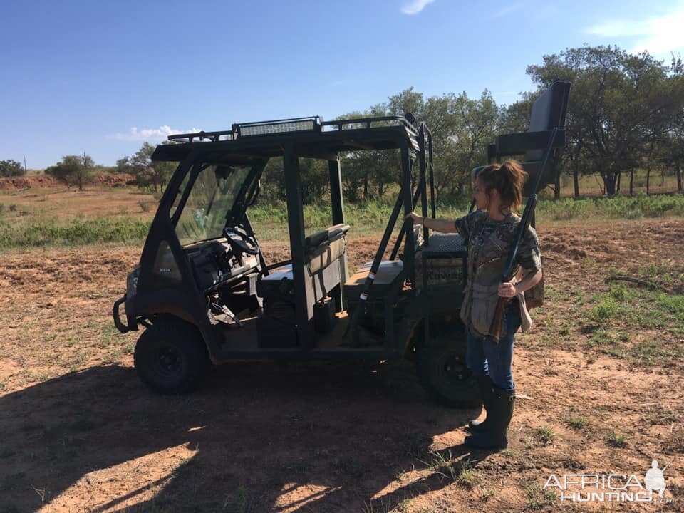 Clay Pigeon Shooting Texas USA