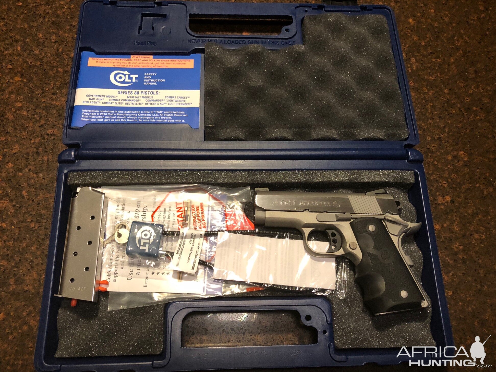 Colt Defender 45 ACP Pistol