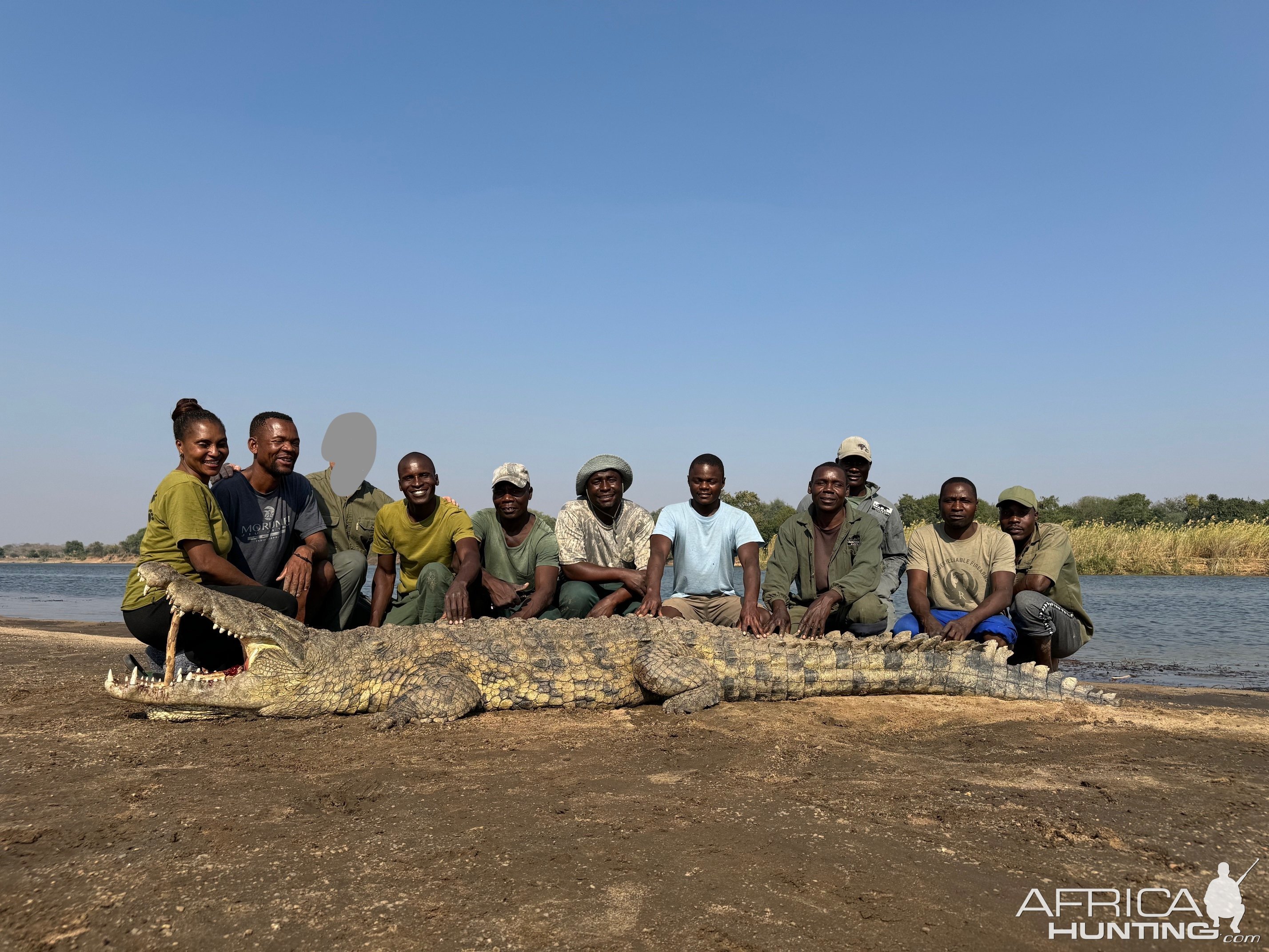 Crocodile Hunt Nyakasanga Zambezi