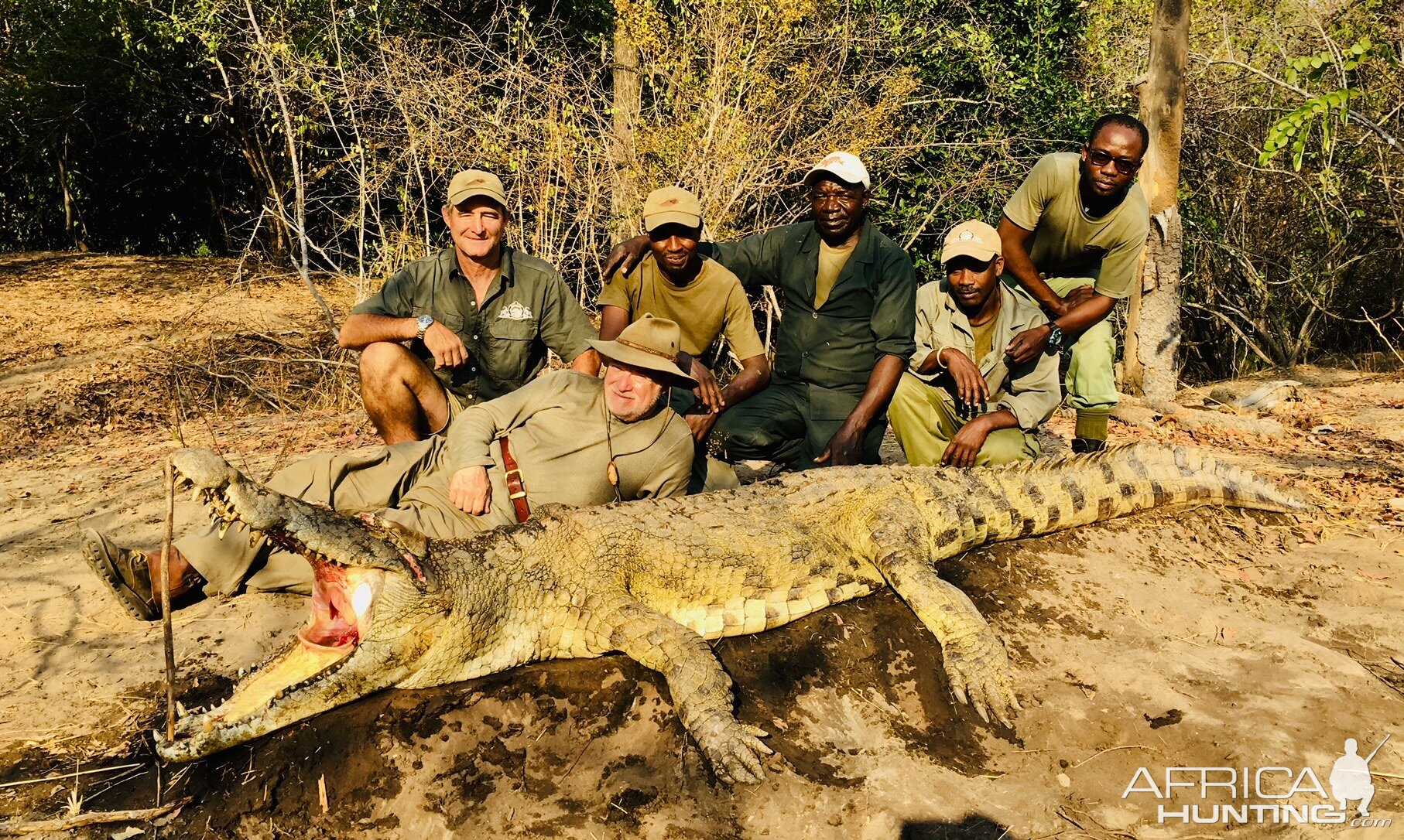 Crocodile Hunt Tanzania