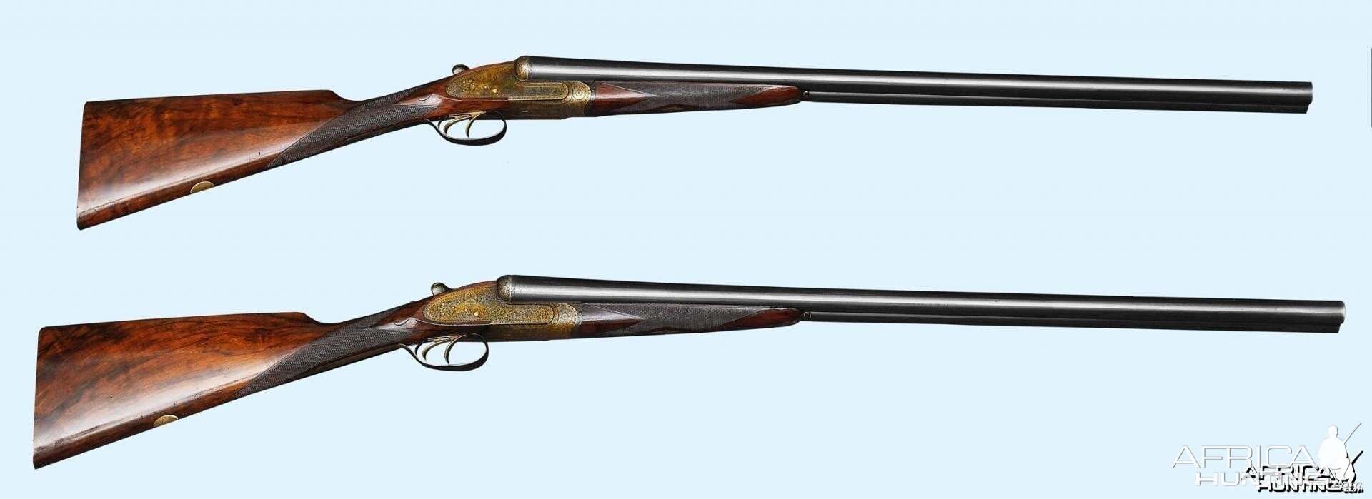 Custom Pair of 12 Gauge Holland & Holland Shotguns