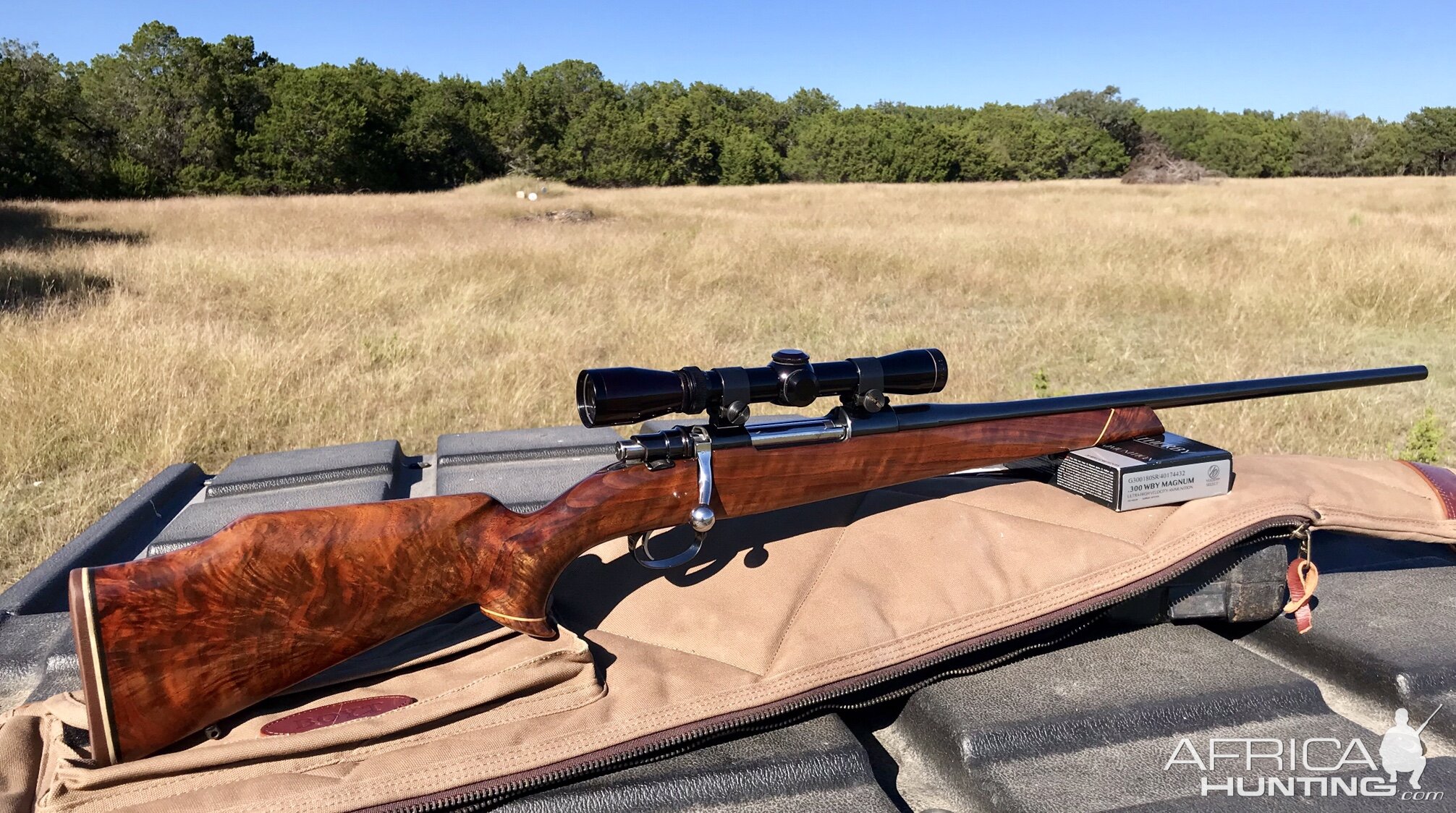Custom Rifle with Mauser style action