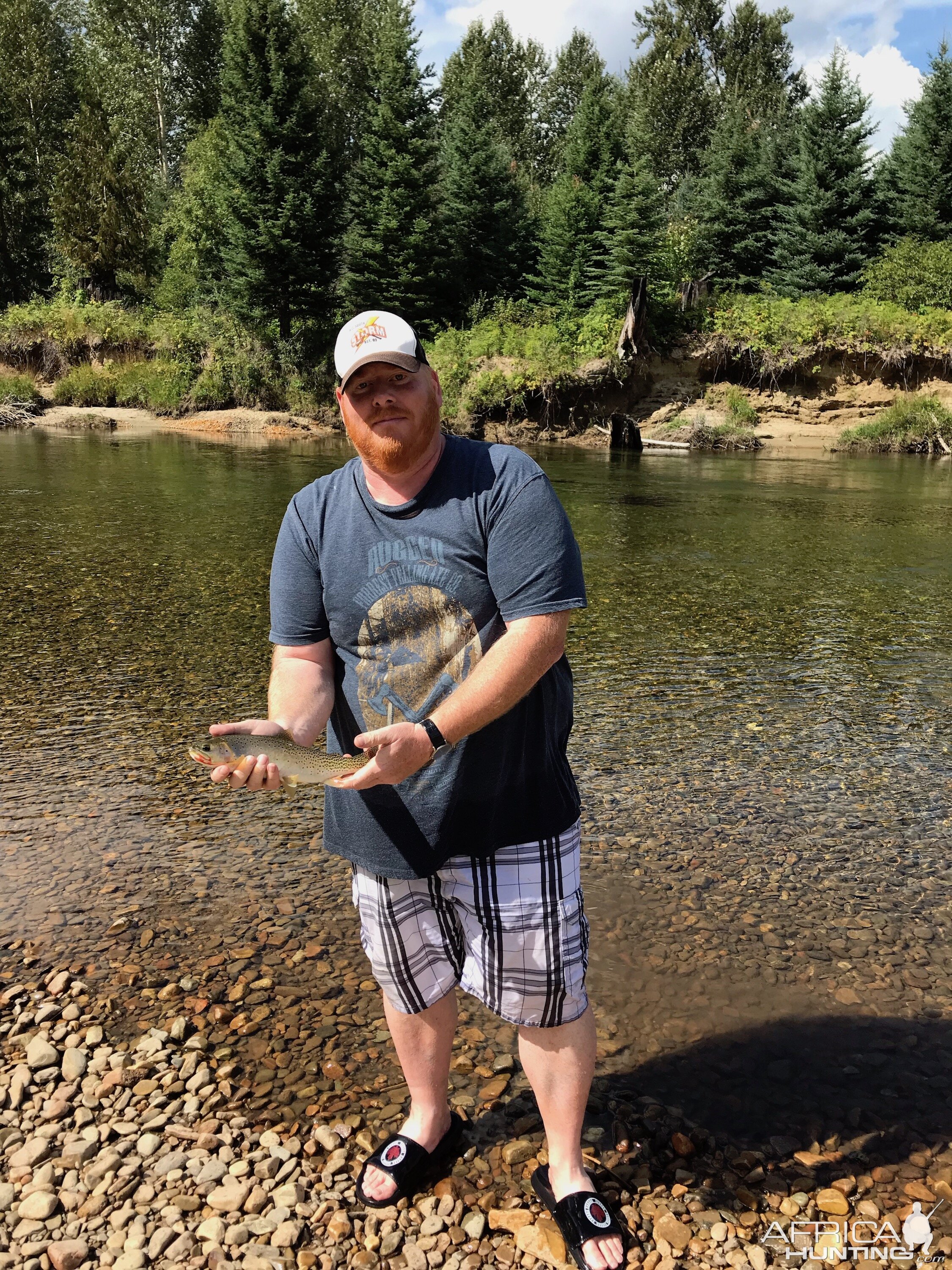 Cutthroat Trout Fly Fishing British Columbia Canada