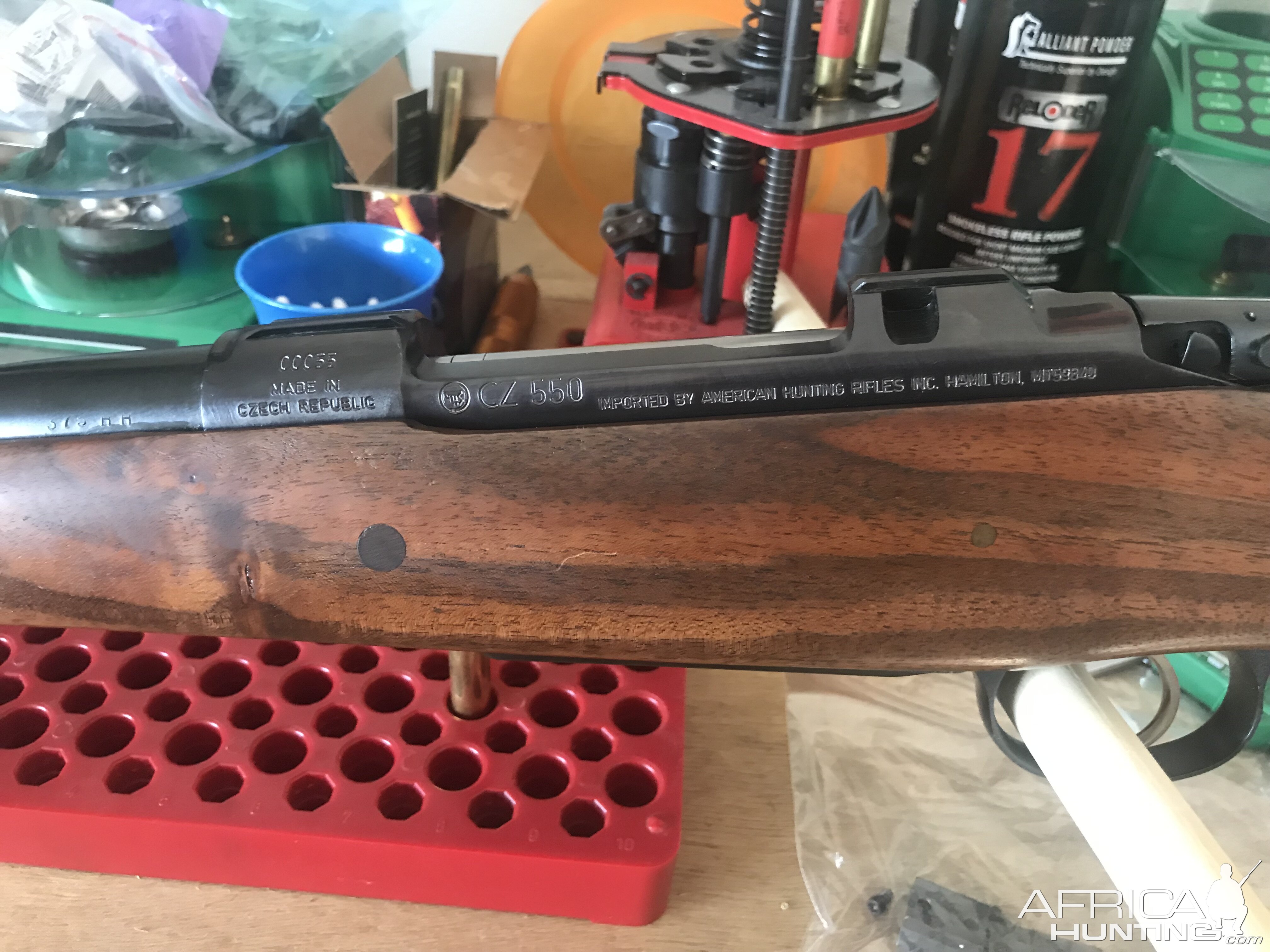 CZ 550 375 H&H AHR Action Rifle