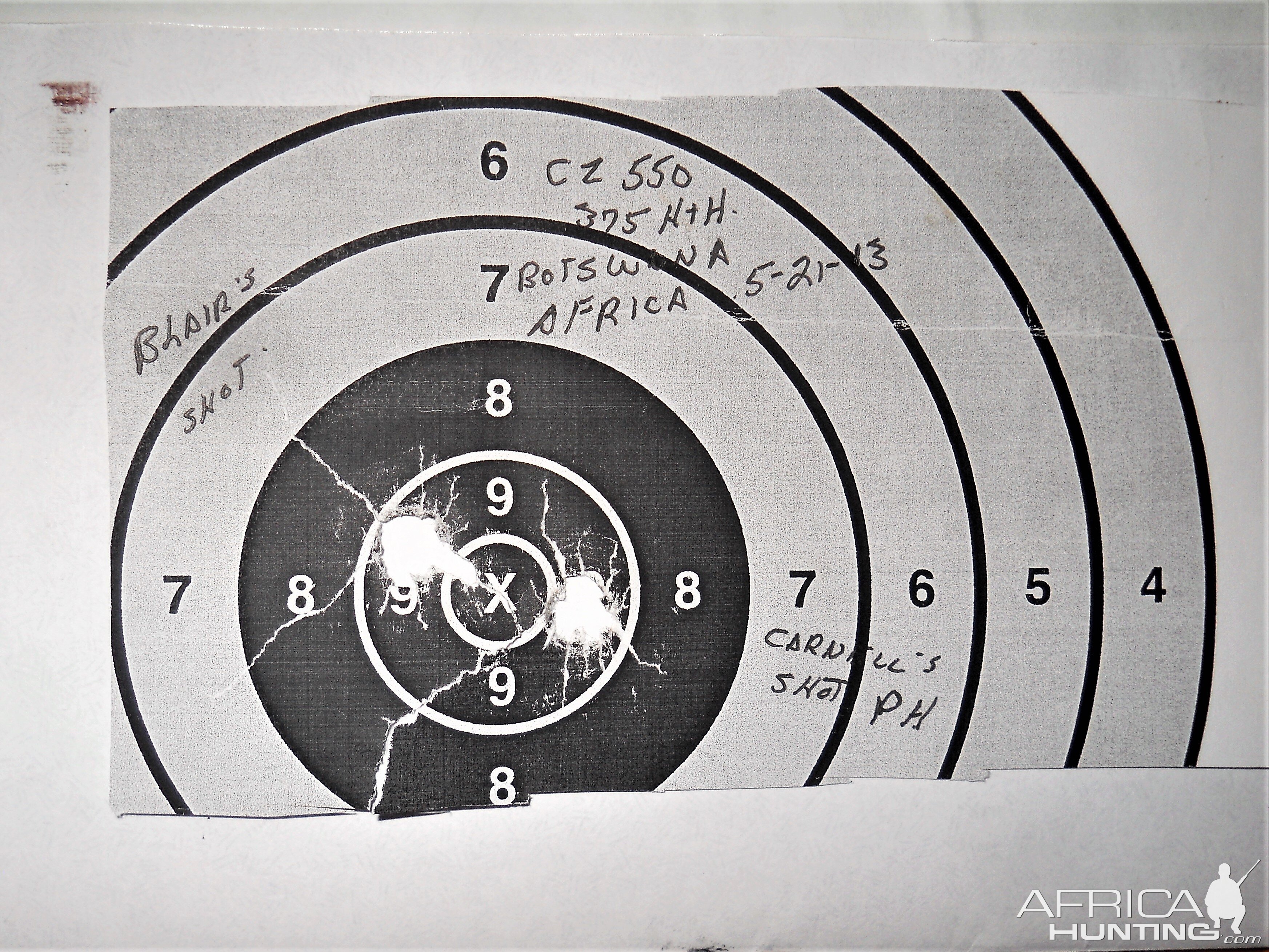 CZ 550 in .375 H&H Mag Performance