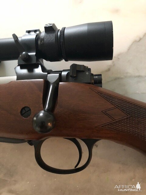 CZ 550 LH 375 H&H Rifle with America Hunting Rifles #2 upgrade