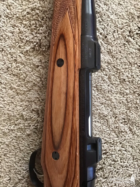 CZ550 416 Rigby Rifle with Laminated Stock