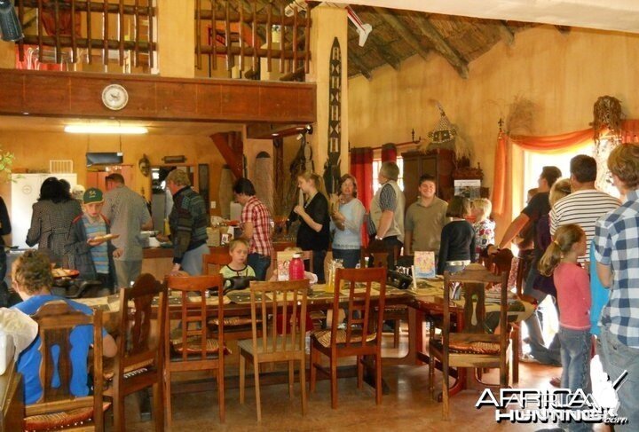 Dining Room full of hungry people