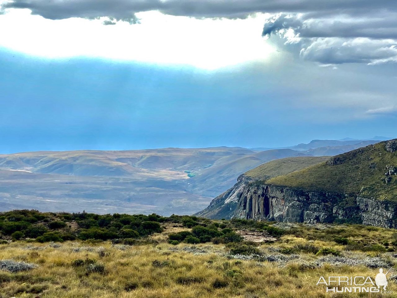 Eastern Cape Landscape Scene South Africa