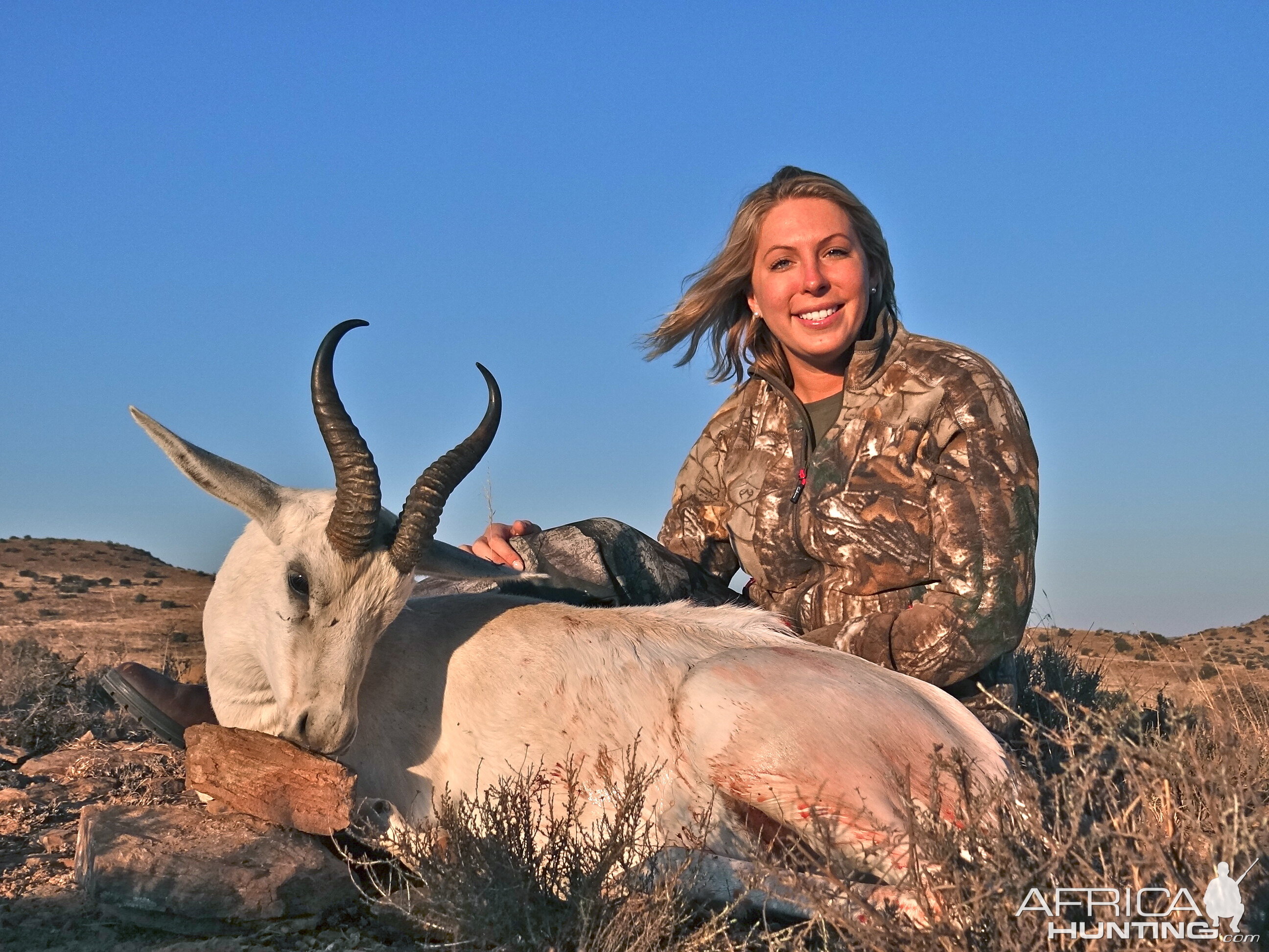 Eastern Cape South Africa Hunting White Springbok