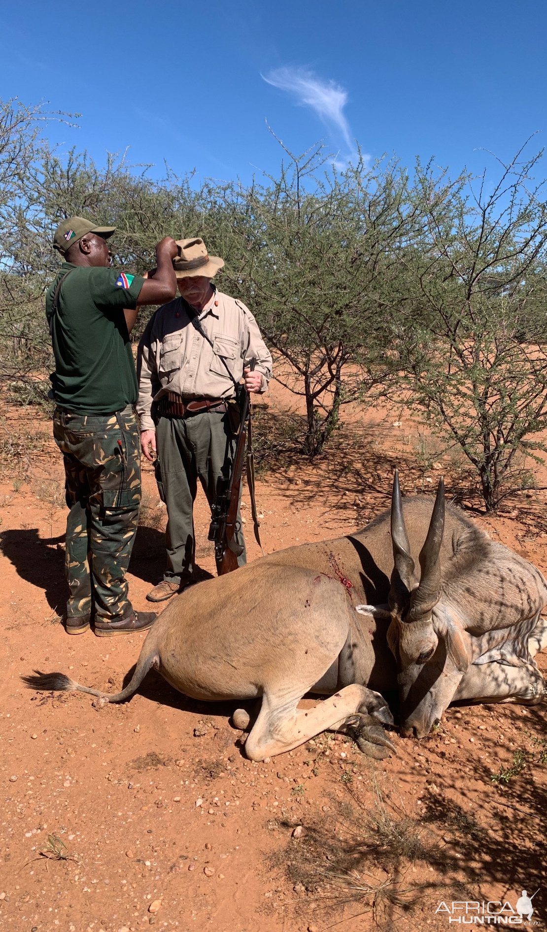 Eland Hunt Namibia