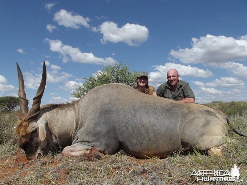 Eland hunt with Wintershoek Johnny Vivier Safaris