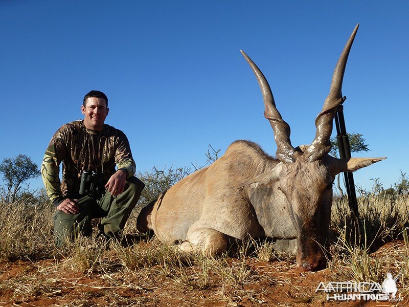 Eland hunt with Wintershoek Johnny Vivier Safaris