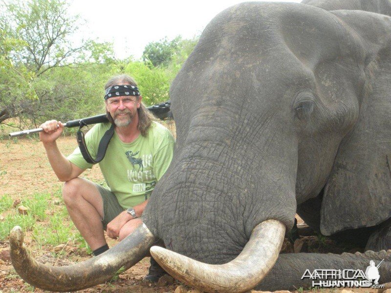 Elephant Sengwe Zimbabwe with Wintershoek Johnny Vivier Safaris