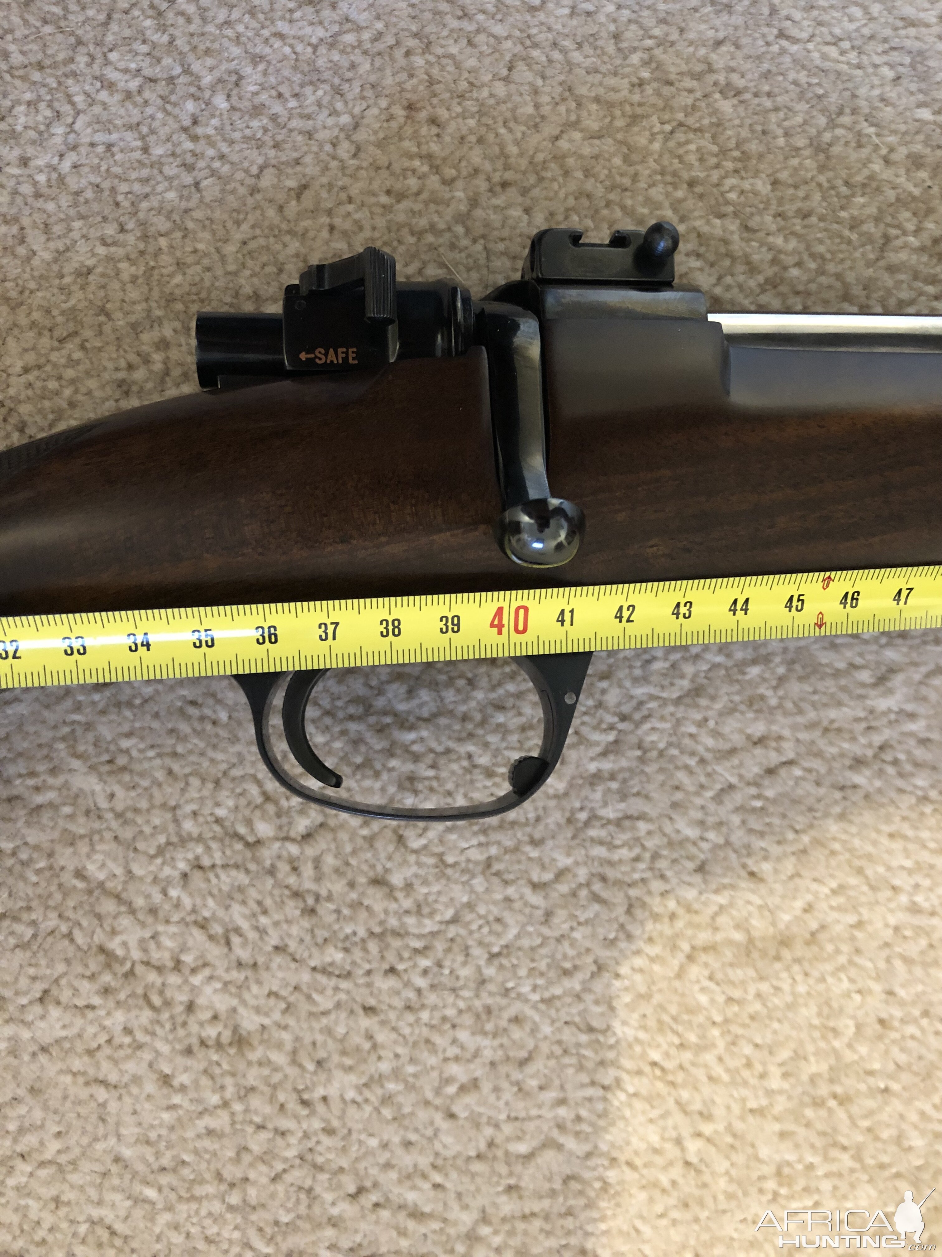 English .375 H&H Mauser Action Rifle | AfricaHunting.com