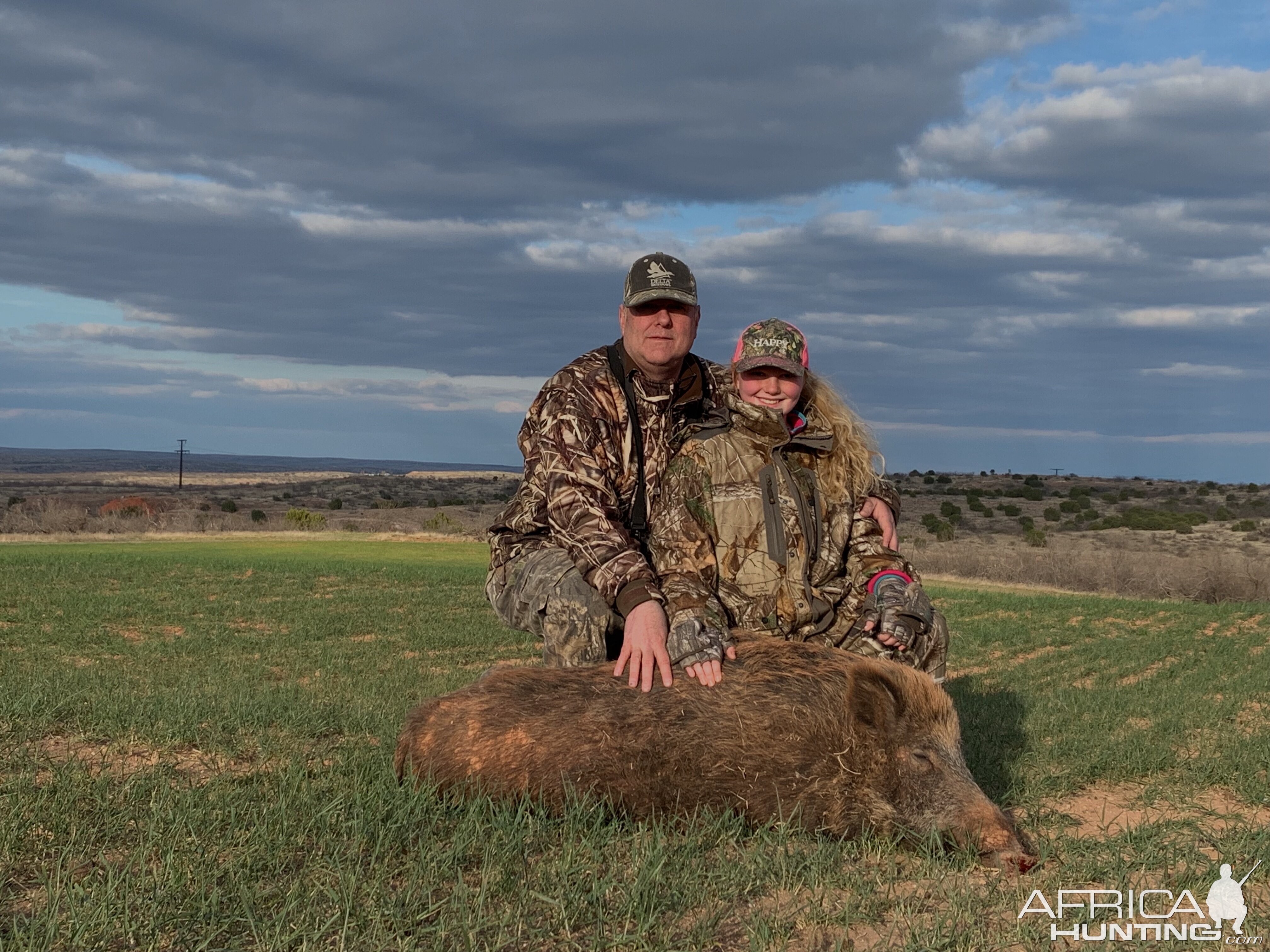 Eurasian Boar Hunt Texas USA