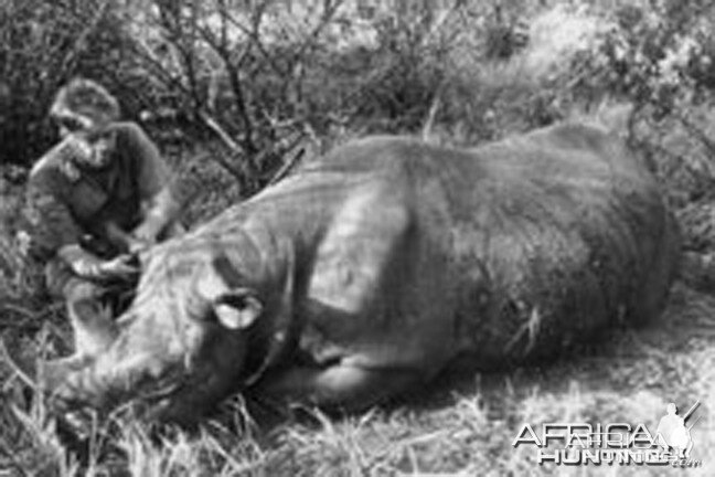 Finn Aagaard, A Great Hunter with Rhino