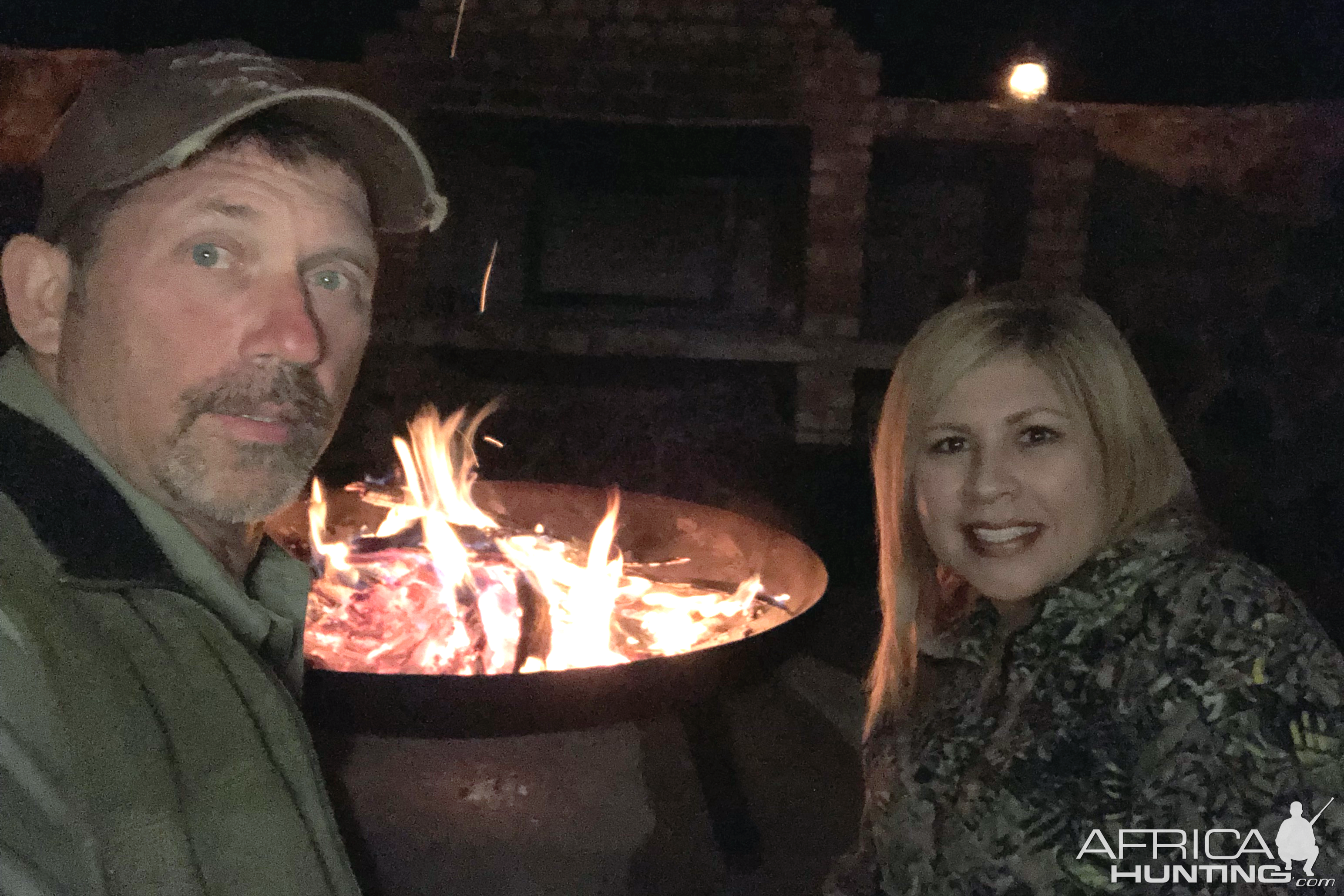 Fire Pit Selfie