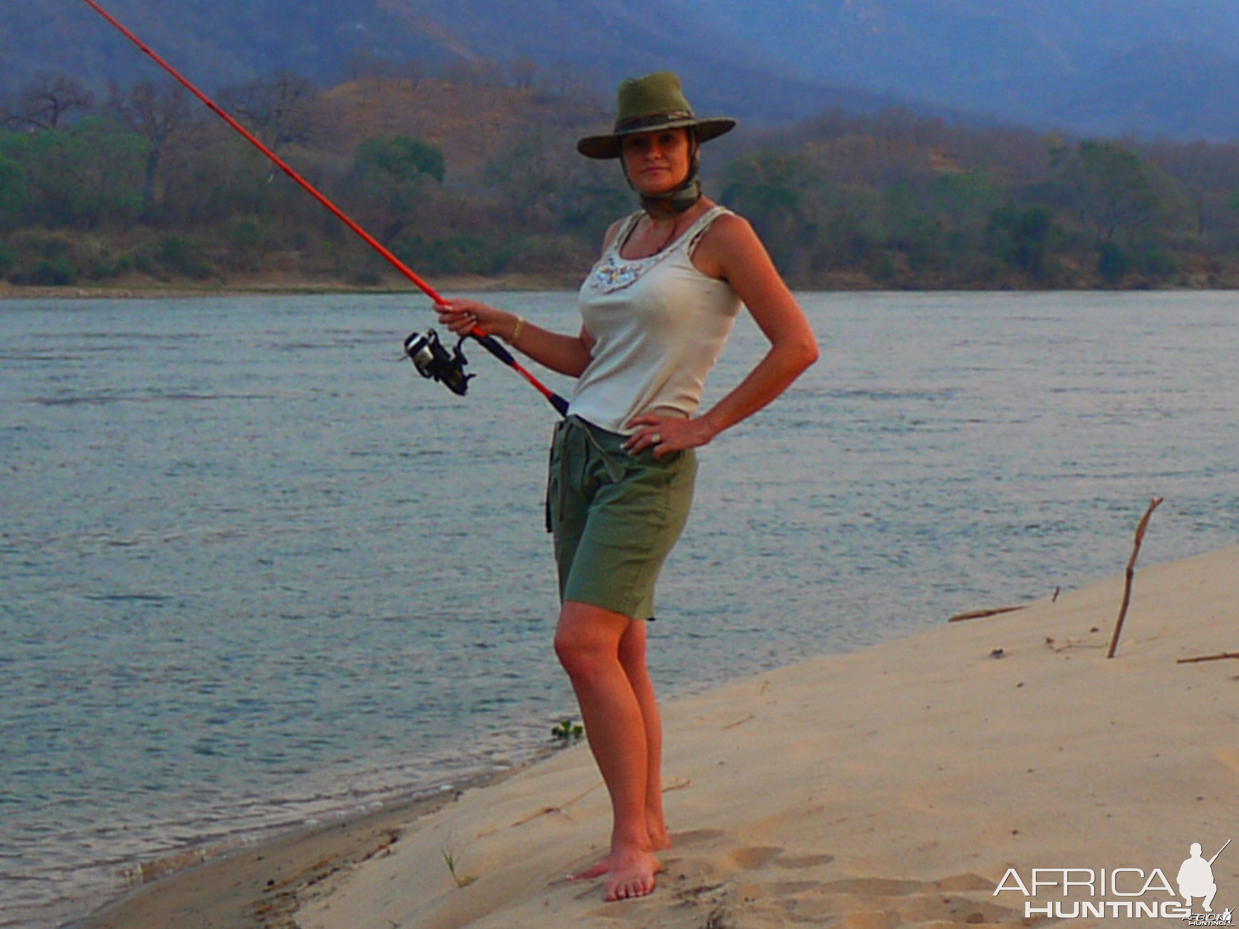 fishing below mupata gorge to lower zambezi NP