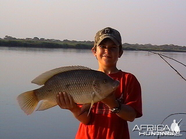 Fishing in Namibia - Caprivi