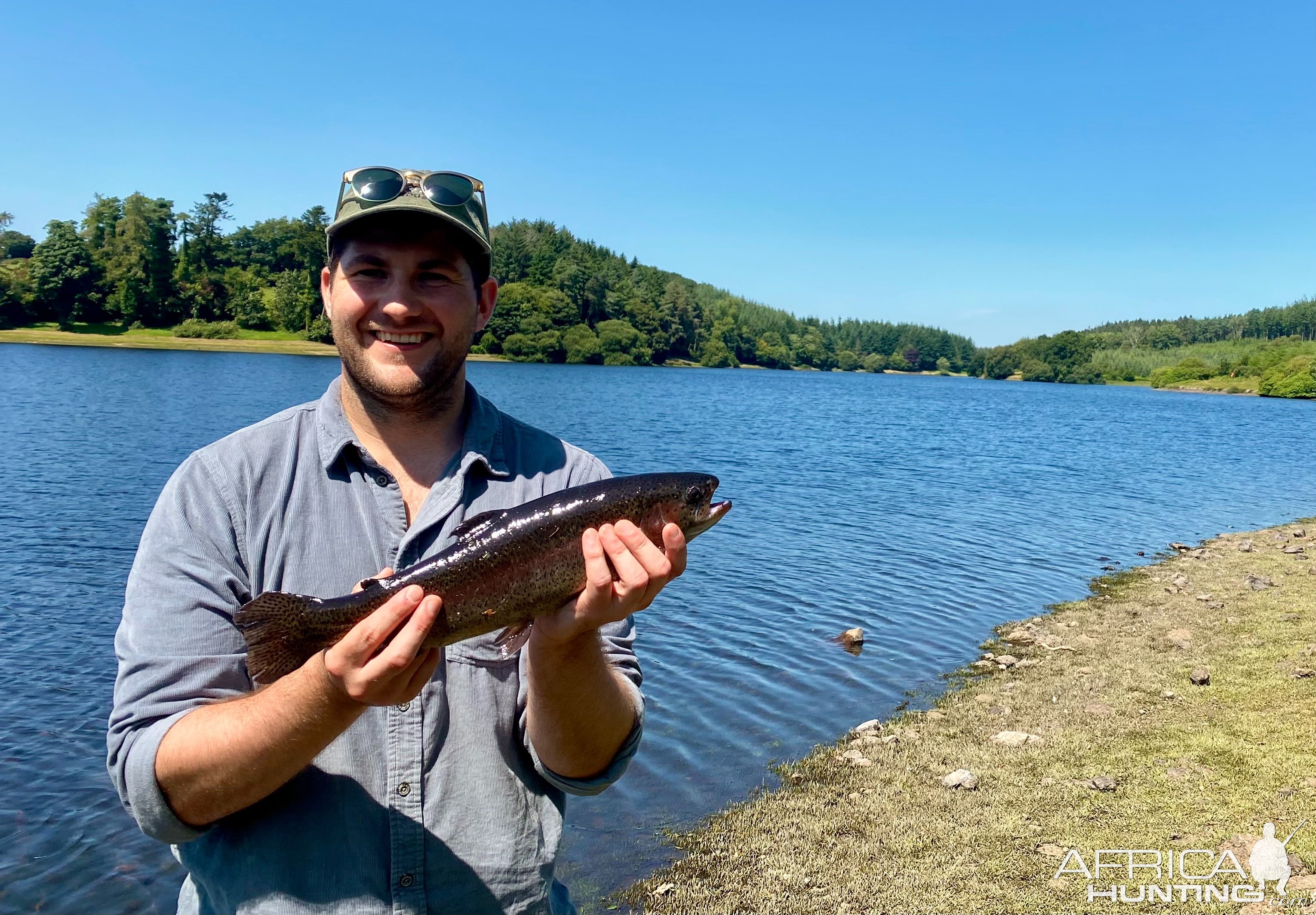 Fishing Rainbow Trout