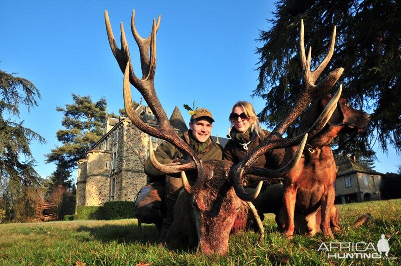 France Hunt Red Stag