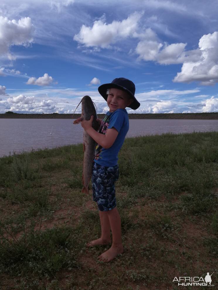 Freshwater Catfish Fishing Namibia